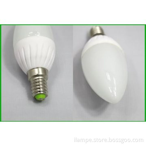 3W E14 LED Candle Bulb with Plastic Housing